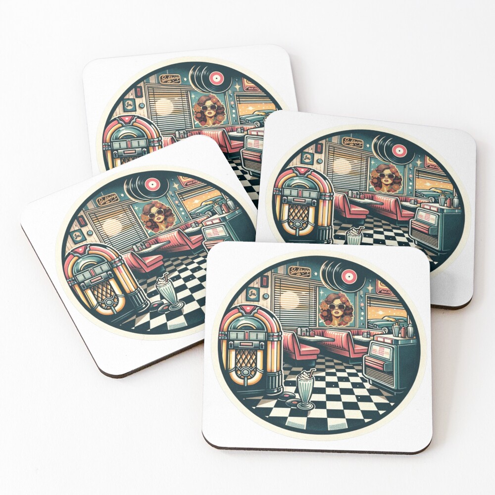 Item preview, Coasters (Set of 4) designed and sold by Pixelfunk.