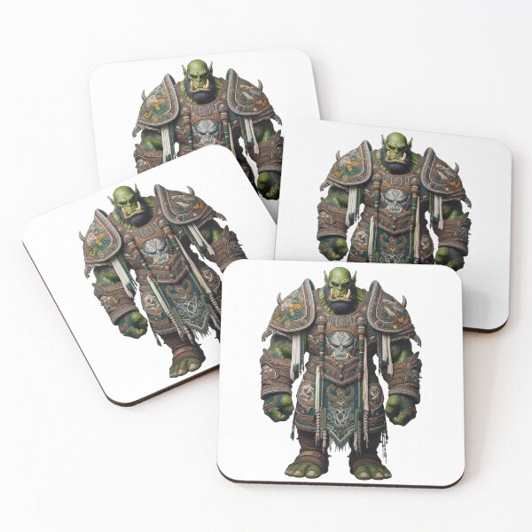 Item preview, Embroidered Orc Chief in Heavy Armor with Snarl designed and sold by kylmllr101684.