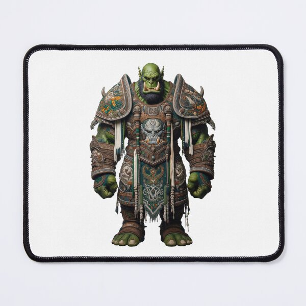 Item preview, Embroidered Orc Chief in Heavy Armor with Snarl designed and sold by kylmllr101684.
