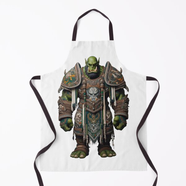 Item preview, Embroidered Orc Chief in Heavy Armor with Snarl designed and sold by kylmllr101684.