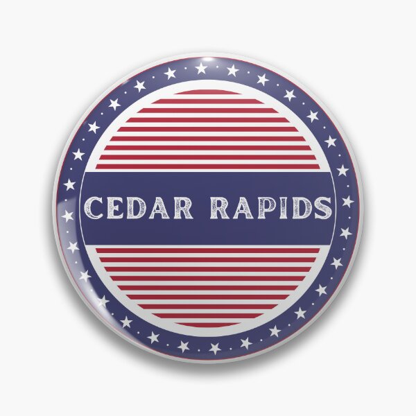 Item preview, US Cities - Cedar Rapids designed and sold by PatternsUp.