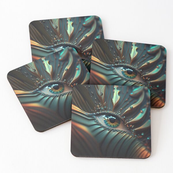 Item preview, woman's eye with intricate patterns designed and sold by Fantasymachine.