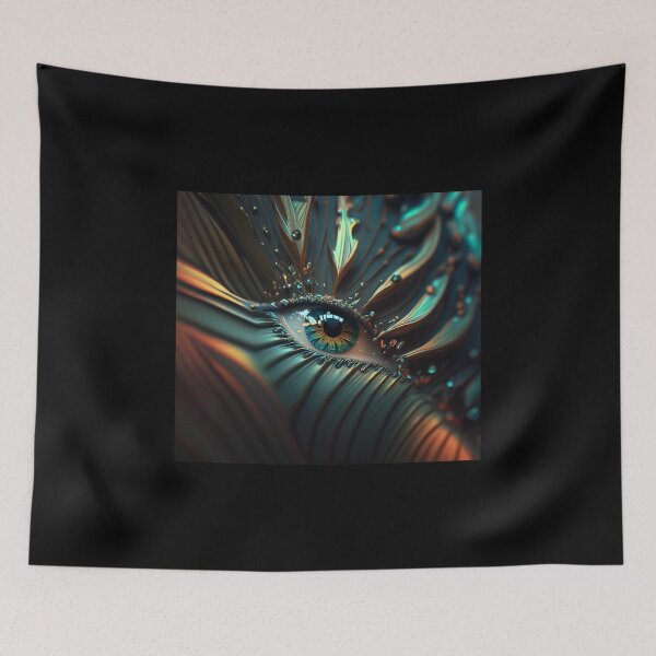 Item preview, woman's eye with intricate patterns designed and sold by Fantasymachine.