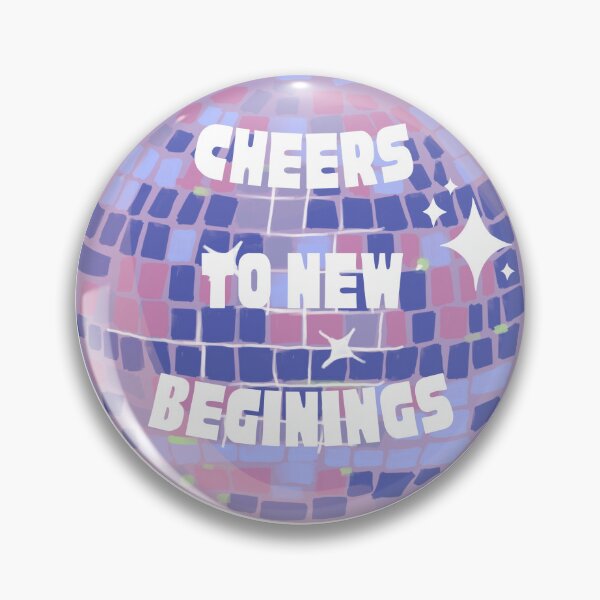 Item preview, cheers to new beginings designed and sold by Hannah Rosen.