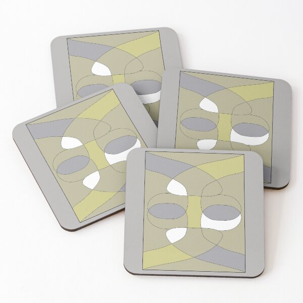 Item preview,  patterns with gray and yellow tones designed and sold by azet-art.
