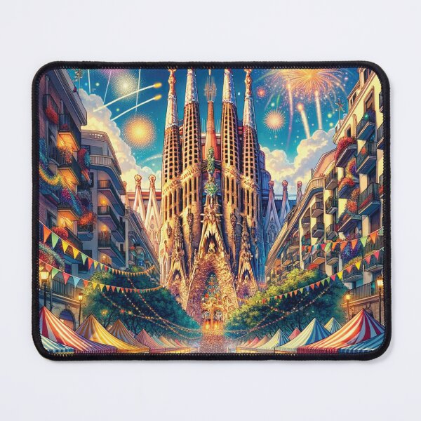 Item preview, Barcelona's Festive Spirit designed and sold by Era-of-Traveler.
