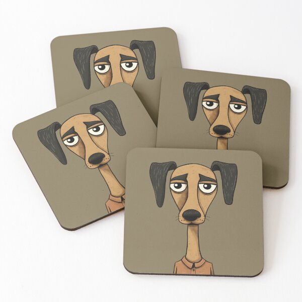 Item preview, Playful Human-Like Dog Cartoon Illustration (No. 21) designed and sold by Daniel Reyes.