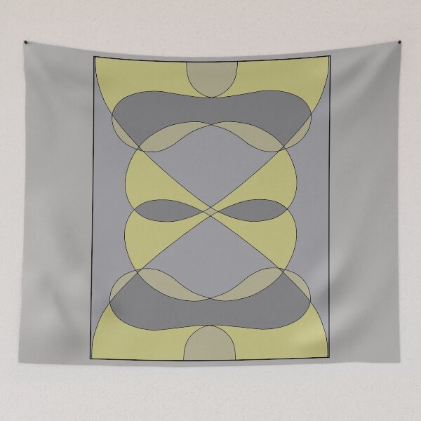 Item preview, patterns with gray and yellow tones designed and sold by azet-art.