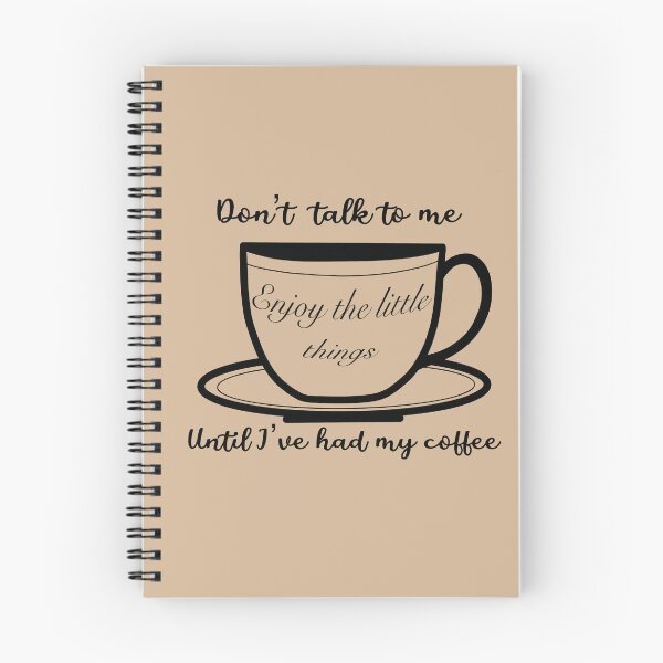 Item preview, Don’t talk to me until I’ve had my coffee (BLACK DESIGN) designed and sold by Septumpler.