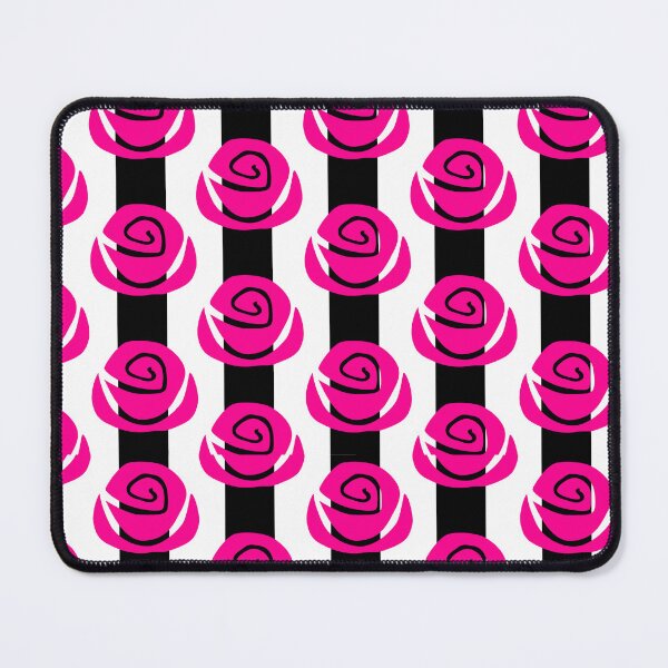 Item preview, valentines pink roses floral striped  designed and sold by Gossip Rag.