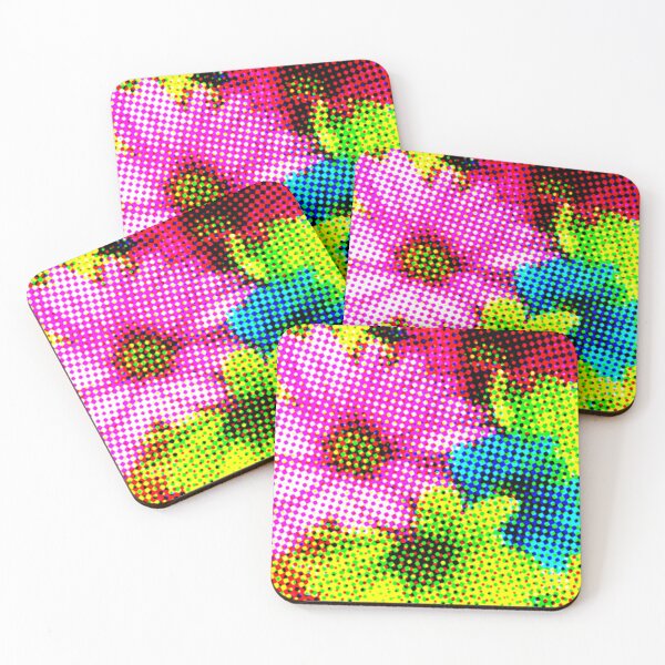 Item preview, Halftone flower designed and sold by Art Dila Studio.