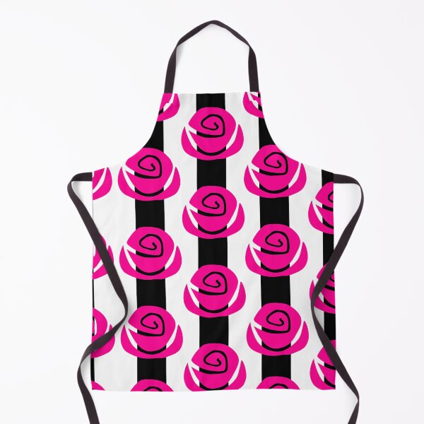 Item preview, valentines pink roses floral striped designed and sold by Gossip Rag.