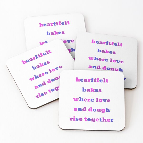 Item preview, Heartfelt bakes where love and dough rise together designed and sold by dtbus79.