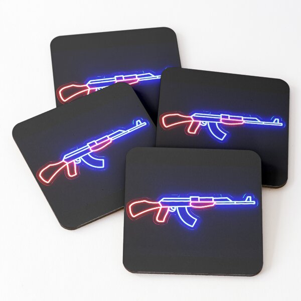 Item preview, Neon Machine Gun designed and sold by Fitra  Arts.