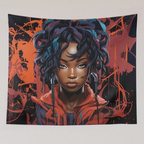Item preview, Rednight Fusion: Afrocentric Art designed and sold by UrbanEthnicArts.