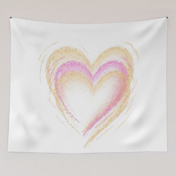 Item preview, heart, colorful heart, golden heart designed and sold by LYDIA0304.