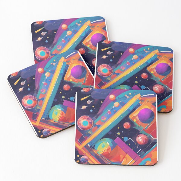 Item preview, Abstract geometric, Watercolor Space  designed and sold by asbno19.