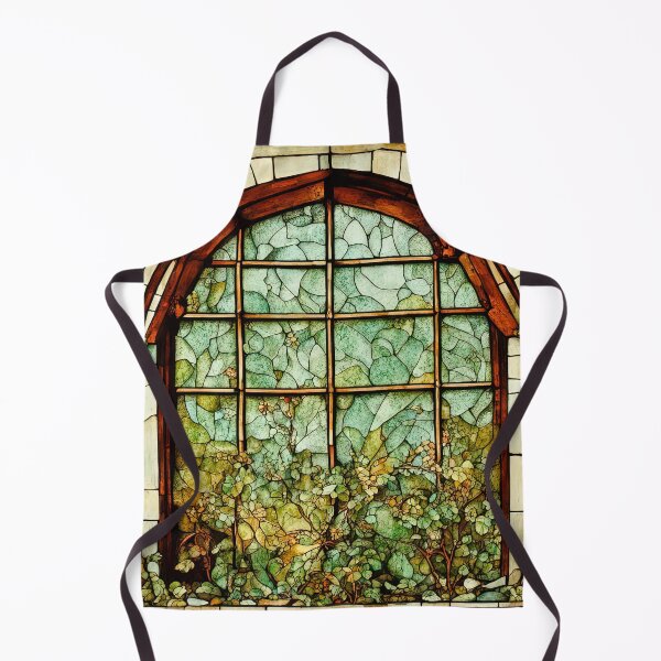 Item preview, Stained Glass Window In An Old Abandoned Mansion designed and sold by LanaGustavsson.