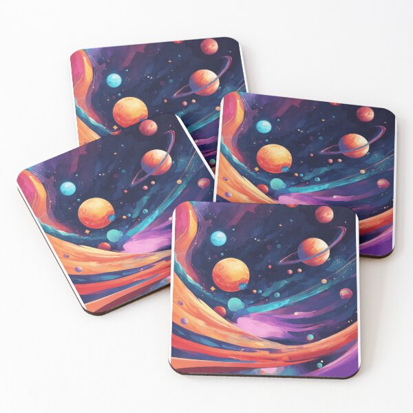 Item preview, Abstract geometric, Watercolor Space  designed and sold by asbno19.
