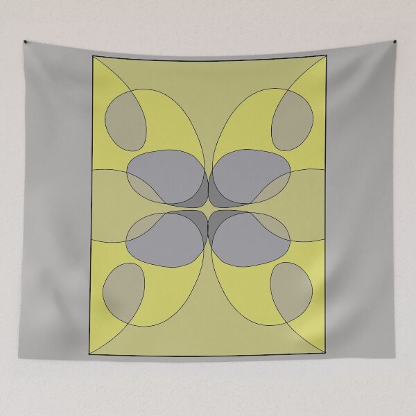 Item preview, patterns with gray and yellow tones designed and sold by azet-art.