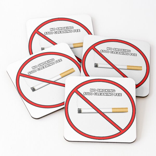Item preview, No Smoking $500 Cleaning Fee designed and sold by unionpride.
