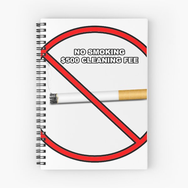 Item preview, No Smoking $500 Cleaning Fee designed and sold by unionpride.