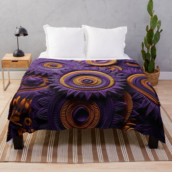 Item preview, Vibrant Violet African Luxe designed and sold by NoirCultureC-2.