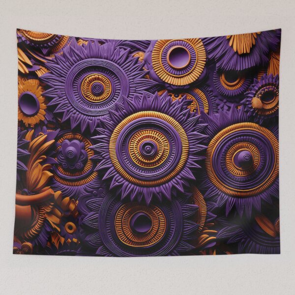Item preview, Vibrant Violet African Luxe designed and sold by NoirCultureC-2.