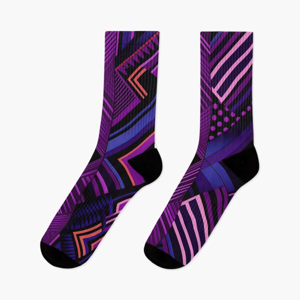 Item preview, Geometric Purple Afro Fusion designed and sold by NoirCultureC-2.