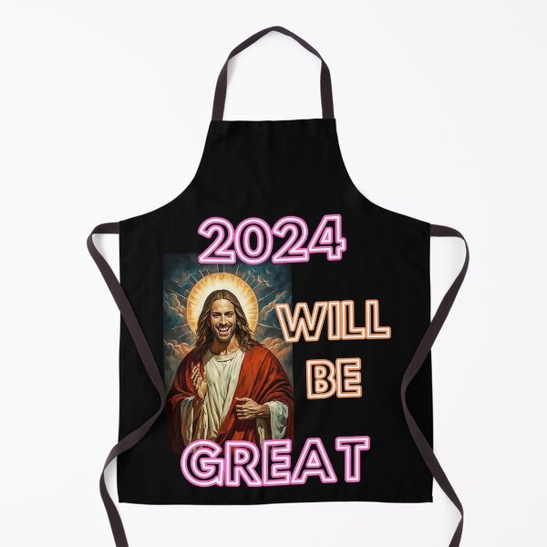 Item preview, Year 2024 will be great say Jesus christian funny gifts for easter designed and sold by thankful-loco.