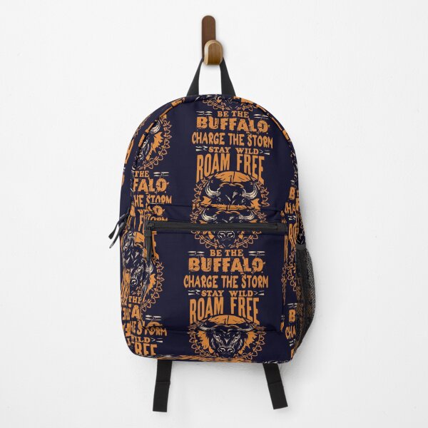 Item preview, stay wild roam free be the buffalo charge the storm designed and sold by hichametta.