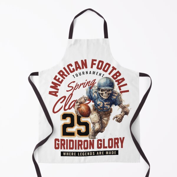 Item preview, Preppy skeleton American football designed and sold by IdeasDream.