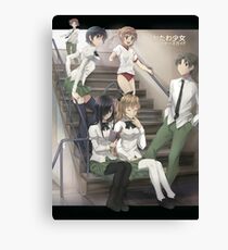 Katawa Shoujo Characters Canvas Print