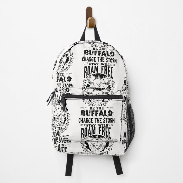 Item preview, stay wild roam free be the buffalo charge the storm designed and sold by hichametta.
