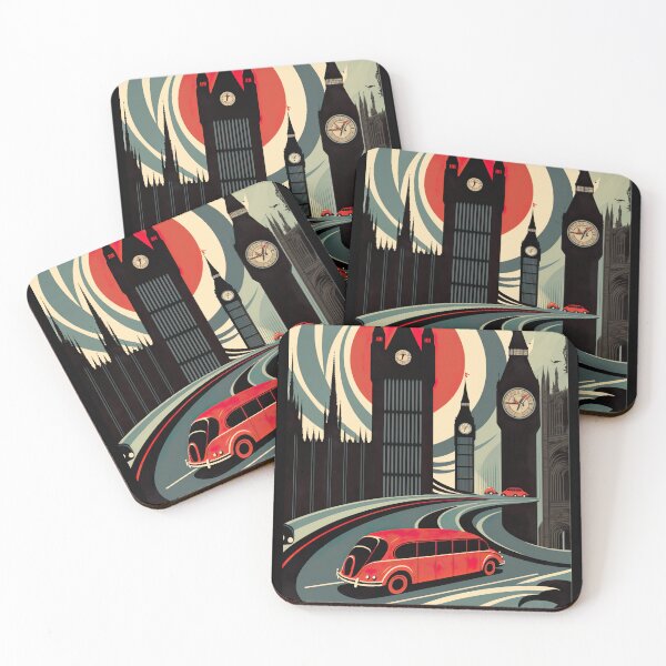 Item preview, London City Abstract Art: Capturing Urban Essence designed and sold by iQuorra.