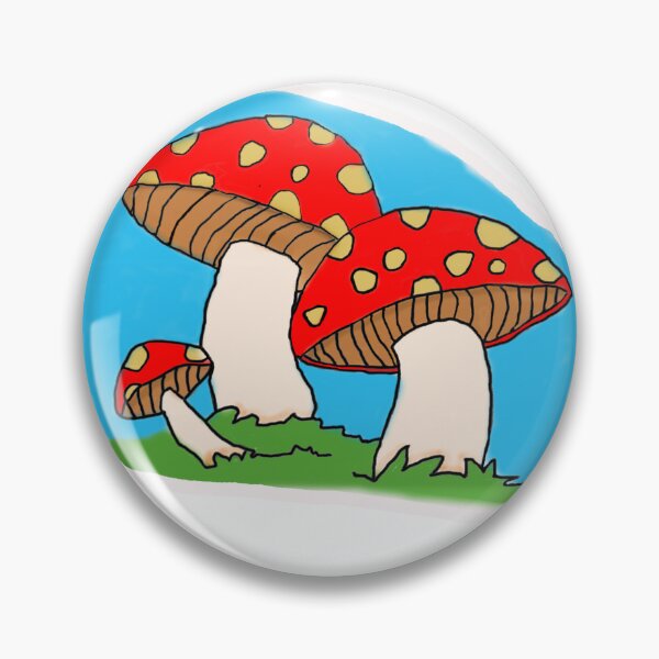 Item preview, mushroom designed and sold by JZCutomStickers.