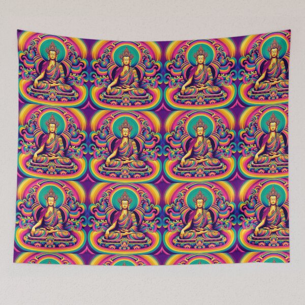 Item preview, TRIPPY LORD BUDDHA designed and sold by mahaprint.