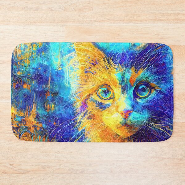 Item preview, Abstractions of abstract abstraction of cat. DeepDream #1424963921728 designed and sold by blackhalt.