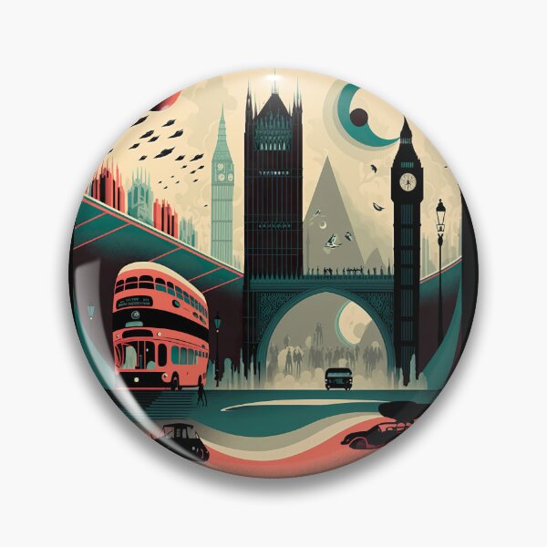 Artikelvorschau, Abstrakte Kunst der Stadt London: Erkundung der urbanen Atmosphäre entworfen und verkauft von iQuorra.