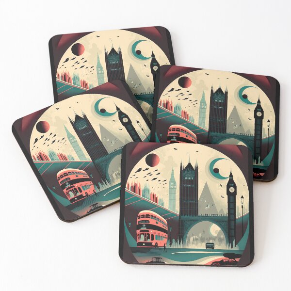 Item preview, London City Abstract Art: Exploring Urban Vibes designed and sold by iQuorra.