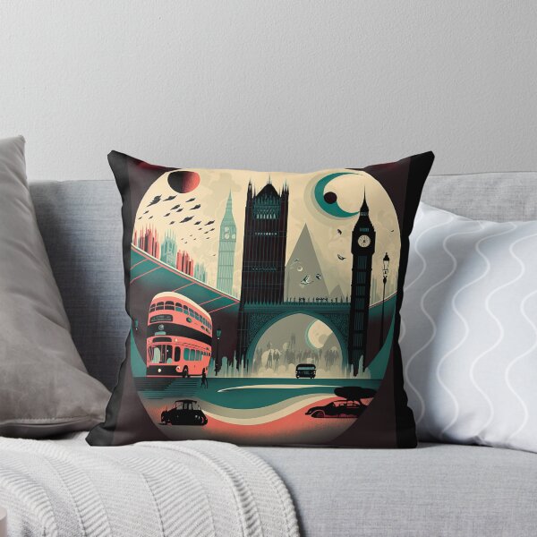 Item preview, London City Abstract Art: Exploring Urban Vibes designed and sold by iQuorra.