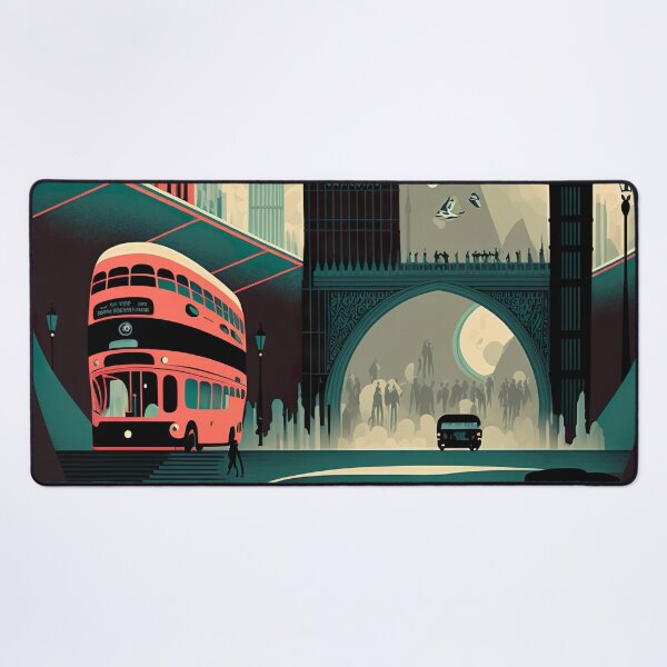 Item preview, London City Abstract Art: Exploring Urban Vibes designed and sold by iQuorra.