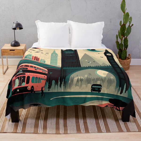 Item preview, London City Abstract Art: Exploring Urban Vibes designed and sold by iQuorra.