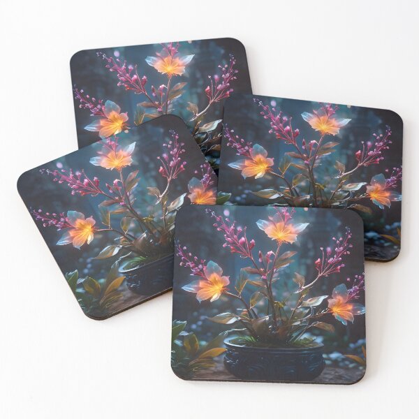 Item preview, Magical Glowing Fantasy Flowers designed and sold by TheArtOfPat.