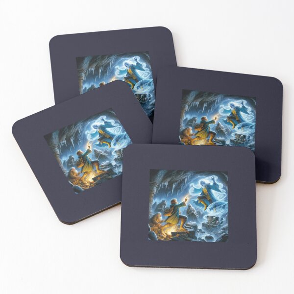 Item preview, Wizard's Duel in the Cavern's Depths designed and sold by Hobbits-Delight.