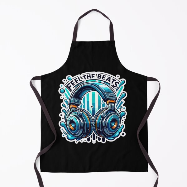 Item preview, Feel The Beats - Headphones Illustration designed and sold by MrERNST.