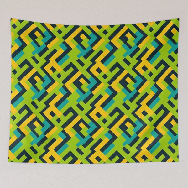 Item preview, Eluding multi-colored pattern designed and sold by RAIDEN-BLACK.