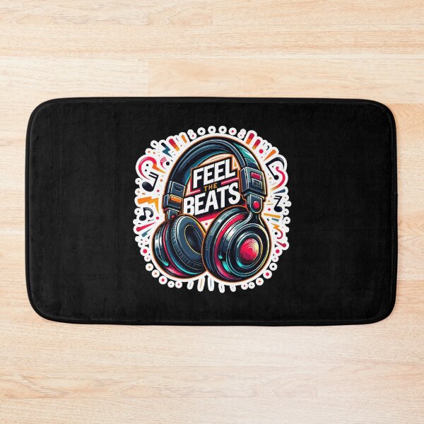 Item preview, Feel The Beats - Headphones Illustration designed and sold by MrERNST.