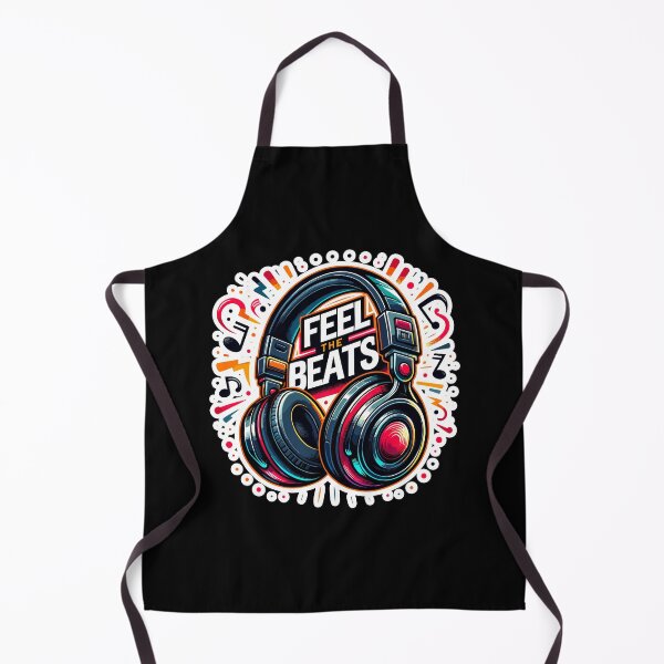 Item preview, Feel The Beats - Headphones Illustration designed and sold by MrERNST.