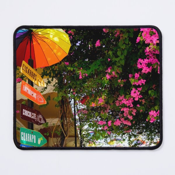 Item preview, Umbrella street in Puerto Plata  designed and sold by mylensflow.